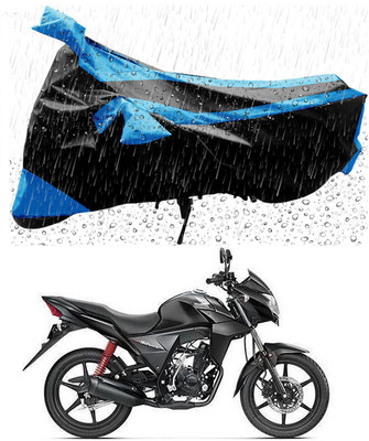 APNEK Two Wheeler Cover for Honda(CB Twister, Blue, Black)