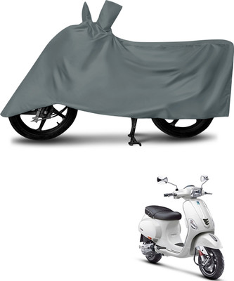 aosis Waterproof Two Wheeler Cover for Vespa(SXL 150 BS6, Grey)