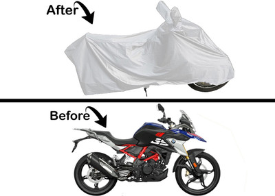 Archistylo Waterproof Two Wheeler Cover for BMW Motorrad(G 310 GS, Silver)