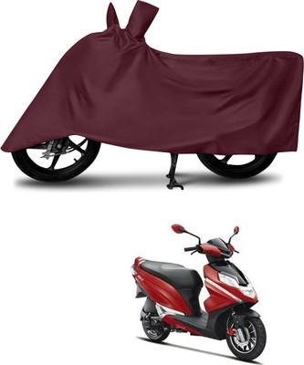 DeepShakshi AUTOMOTIVE Waterproof Two Wheeler Cover for Hero(Dare, Maroon)