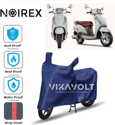 NOIREX Waterproof Two Wheeler Cover for Suzuki(Access 125, Blue)