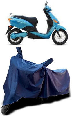 KEDIT Two Wheeler Cover for Hero(Electric Optima Plus, Blue)