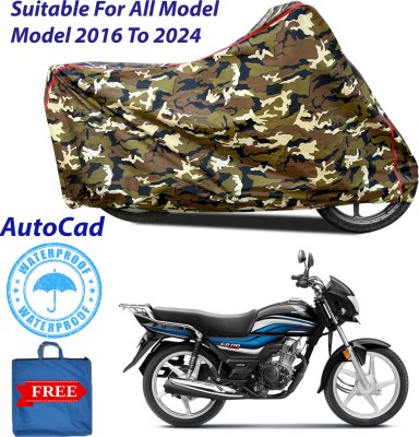 AUTOCAD Waterproof Two Wheeler Cover for Royal Enfield(Standard 350, Multicolor)