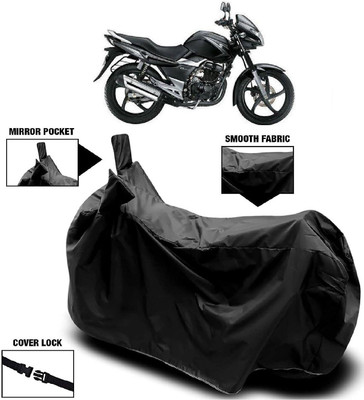 MMSSTAR Waterproof Two Wheeler Cover for Suzuki(GS 150R, Black)