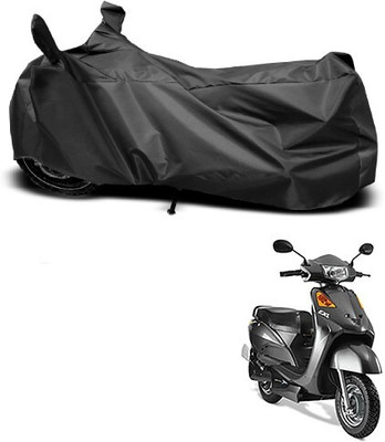 Mdstar Waterproof Two Wheeler Cover for Indus(Yo EXL, Black)