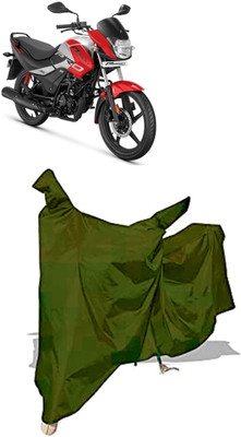 Amexride Two Wheeler Cover for Hero(Passion Pro i3S, Maroon)