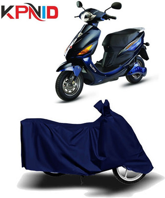 KPIND Waterproof Two Wheeler Cover for Hero(Electric Cruz, Blue)