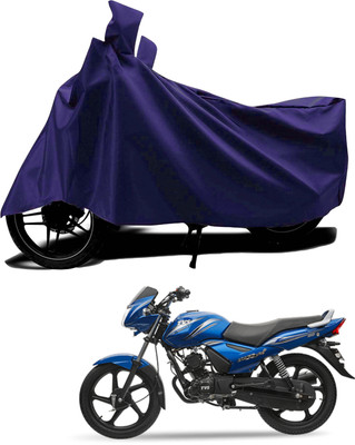 KEDIT Waterproof Two Wheeler Cover for TVS(Star City Plus, Blue)