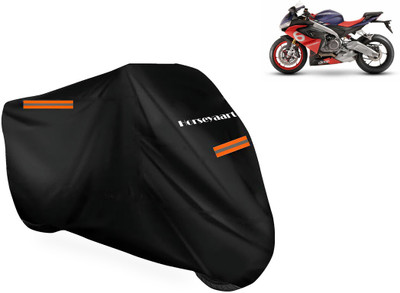 Horseyaart Waterproof Two Wheeler Cover for Aprilia(RS 660 BS6, Black)