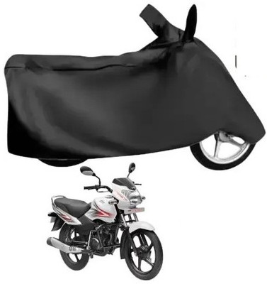 Tritika Waterproof Two Wheeler Cover for TVS(Sport, Black)