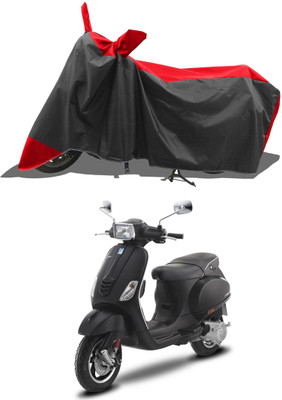 Romeiz Two Wheeler Cover for Vespa(Vespa SXL, Red)
