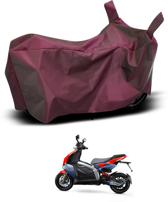 CODOKI Waterproof Two Wheeler Cover for TVS(Creon, Maroon)