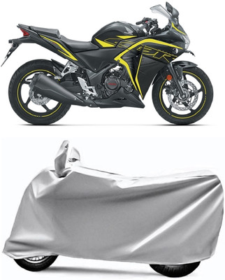 XOCAVO Two Wheeler Cover for Honda(CBR 250R, Silver)