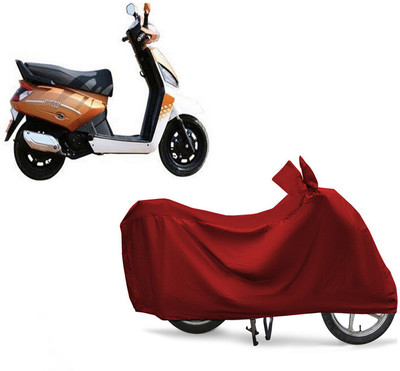 EGAL Two Wheeler Cover for Mahindra(Gusto 125 BS6, Maroon)