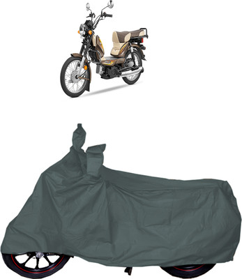 UKIGAL Two Wheeler Cover for TVS(BS6, Grey)