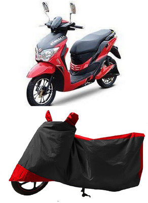 GROFATIK Two Wheeler Cover for Hero(Dash, Red)