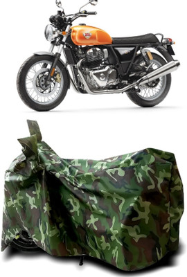 Autofly Waterproof Two Wheeler Cover for Royal Enfield(Interceptor 650, Multicolor)