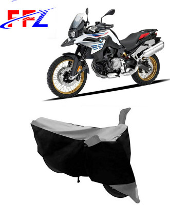 FFZ Waterproof Two Wheeler Cover for BMW(F 850 GS, Black, Grey)