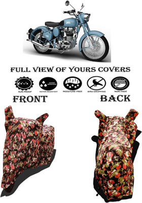 Amexride Two Wheeler Cover for Royal Enfield(Classic Squadron BS6, Multicolor)