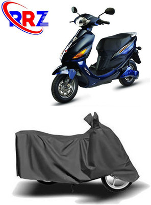 RRZ Waterproof Two Wheeler Cover for Hero(Electric Cruz, Grey)