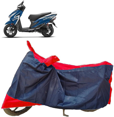 AutoKick Two Wheeler Cover for Honda(Grazia, Multicolor)