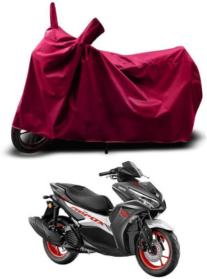 DeepShakshi AUTOMOTIVE Two Wheeler Cover for Yamaha(Aerox 155 Maxi, Maroon)