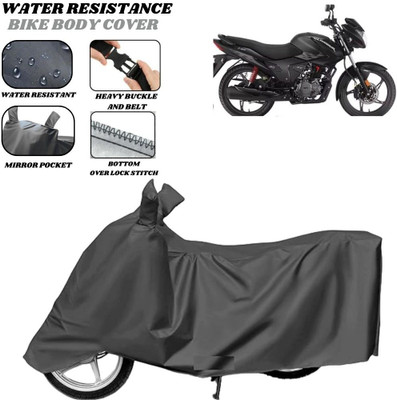 SRP PRODUCT Waterproof Two Wheeler Cover for Hero(Glamour, Grey)