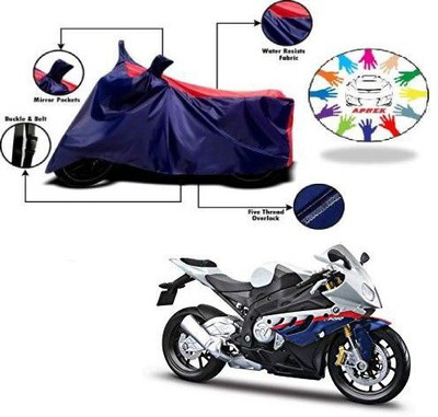 DeepShakshi AUTOMOTIVE Waterproof Two Wheeler Cover for BMW(X1, Blue, Red)