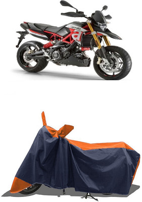 SUGASHRI Waterproof Two Wheeler Cover for Bajaj(Dominar 400, Orange, Blue)