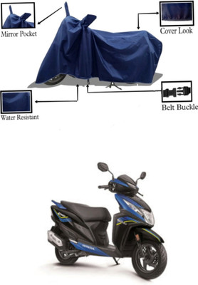 MMSSTAR Waterproof Two Wheeler Cover for Honda(Dio, Blue)