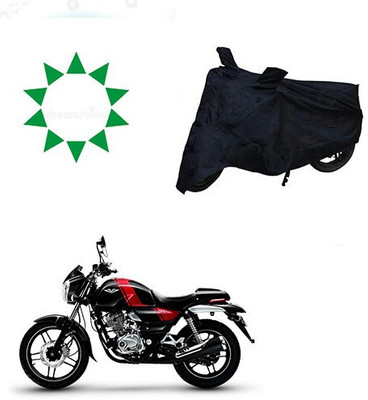 DeepShakshi AUTOMOTIVE Waterproof Two Wheeler Cover for Bajaj(V 150, Black)