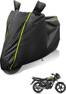 Auto Hub Waterproof Two Wheeler Cover for TVS(Star City, Black)