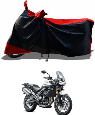 DeepShakshi AUTOMOTIVE Waterproof Two Wheeler Cover for Triumph(Trigger, Red)