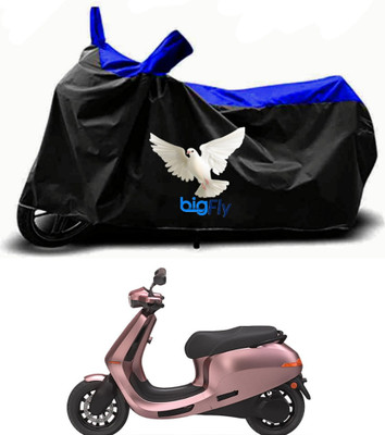 BigFly Waterproof Two Wheeler Cover for Ola(Motocorp Electric Scooter, Blue)