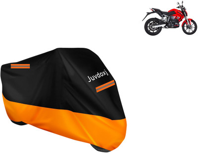 Juvdoxj Waterproof Two Wheeler Cover for Revolt(RV 400, Orange)