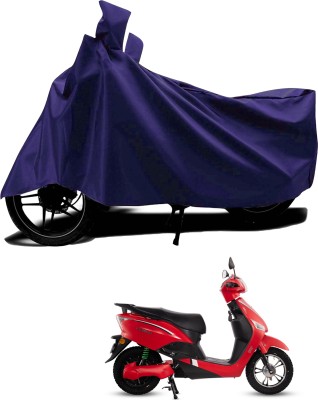 KEDIT Waterproof Two Wheeler Cover for Hero(Electric Optima DX, Blue)