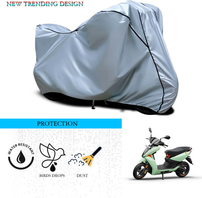SnehaSales Waterproof Two Wheeler Cover for Ather(450 X, Silver)