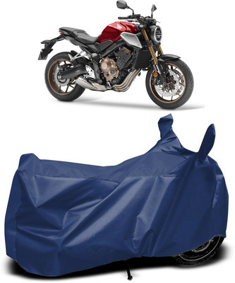 MADAFIYA Waterproof Two Wheeler Cover for Honda(CB1000R Plus, Blue)