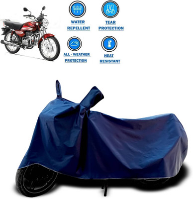 AASHTIK MART Two Wheeler Cover for Hero(HF Dawn, Blue)