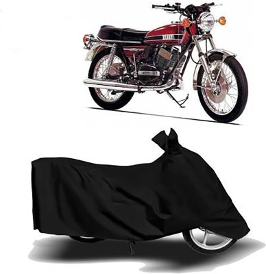 Mdstar Waterproof Two Wheeler Cover for Yamaha(RD 350, Black)