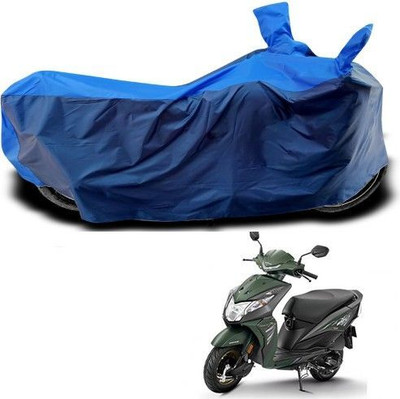 DeepShakshi AUTOMOTIVE Waterproof Two Wheeler Cover for Honda(Deo, Blue)