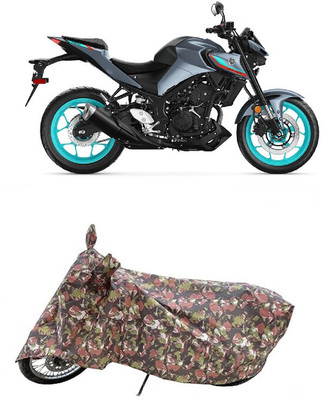 Coxtor Waterproof Two Wheeler Cover for Yamaha(MT-03, Multicolor)