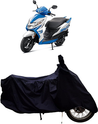 KEDIT Two Wheeler Cover for Honda(Dio, Black)