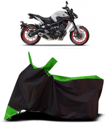 VESMEI Two Wheeler Cover for Yamaha(MT 9, Green)