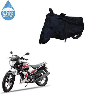 MMSSTAR Waterproof Two Wheeler Cover for Yamaha(SS, Black)