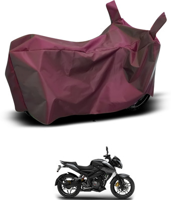 PAGORA Waterproof Two Wheeler Cover for Bajaj(Pulsar NS200, Maroon)