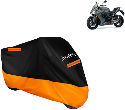 Juvdoxj Waterproof Two Wheeler Cover for Suzuki(GSX S1000F, Orange)