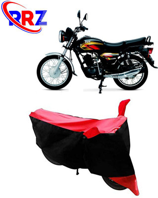 RRZ Waterproof Two Wheeler Cover for TVS(Max 4R, Black, Red)