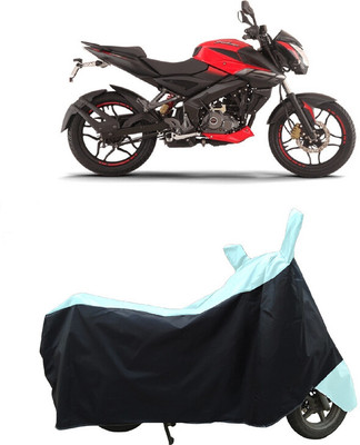 Coxtor Waterproof Two Wheeler Cover for Bajaj(Pulsar NS 160, White)