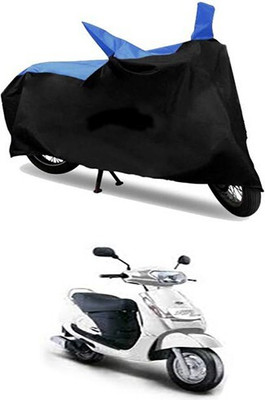 Mdstar Waterproof Two Wheeler Cover for Avon(Blue, Black)